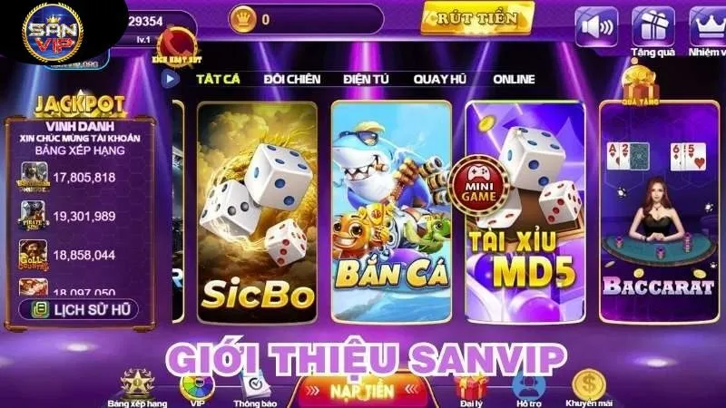 Sanvip - Nổ Hũ Bắn Cá cho Android/Ios - Tải App Sanvip 2025 33 cac-sanh-game-doi-thuong-hap-dan-tai-sanvip